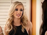 Fake babysitter have fun with a husband - Bianca Breeze and Rachel James